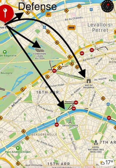 High Value Up To 4Pp Apt La Defense & Champs Elysees Puteaux Exterior foto